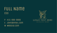Luxury Winged Lion Business Card Image Preview