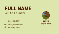 Coffee Mountain Travel Business Card Image Preview