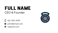 Kettle Bell Training Letter G Business Card Preview