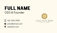 Craft Leaf Boutique Business Card Image Preview