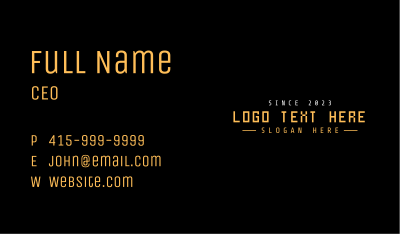 Tech Game Wordmark Business Card Image Preview