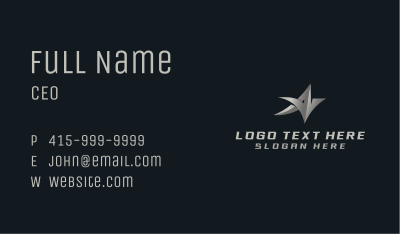 Star Arrow Agency Business Card Image Preview