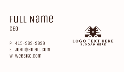 Home Builder Carpenter Tools  Business Card Image Preview