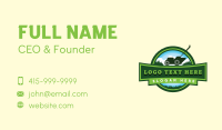Grass Lawn Mower Garden  Business Card Image Preview