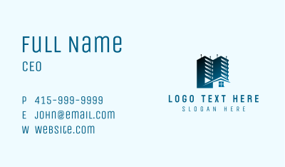 Real Estate Property Broker Business Card Image Preview