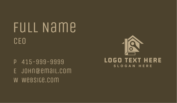 Builder Construction Tools Business Card Design Image Preview