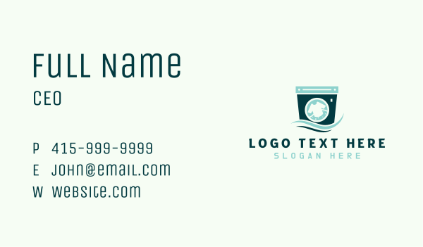 Shirt Laundry Washing Business Card Design Image Preview