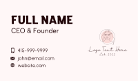 Woman Beauty Makeup Business Card Image Preview