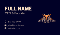 Bull Ranch Steakhouse Business Card Image Preview