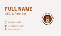 Western Cowboy Moustache Business Card Preview