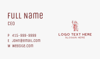 Male Barber Hairdresser Business Card Image Preview