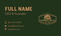 Sunset Mountain Park Business Card Image Preview