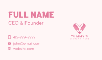 Heart Charity Humanitarian Business Card Image Preview