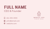 Bridal Dress Mannequin Business Card Image Preview