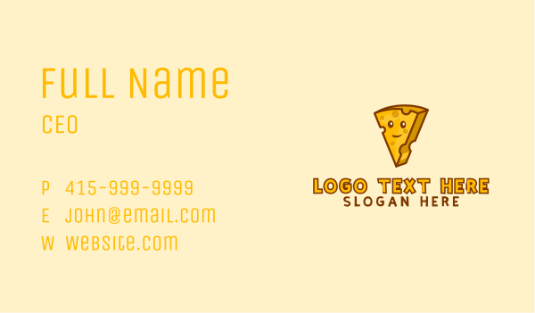 Swiss Cheese Mascot  Business Card Design Image Preview