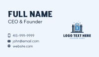 Fence Padlock Security Business Card Preview