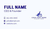 Roof Paintbrush Maintenance Business Card Image Preview