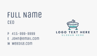 Bath Tub Clean Business Card Image Preview