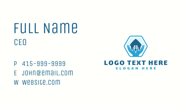 Home Builder Support Business Card Design Image Preview