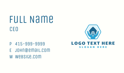Home Builder Support Business Card Image Preview
