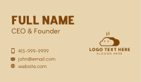 Fresh Bread Mascot Business Card Image Preview