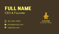 Golden Graduate Star Business Card Image Preview