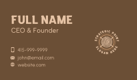 Woodwork Carpentry Business Business Card Image Preview