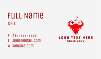 Bull Game Controller Business Card Image Preview