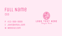 Pink Beauty Salon  Business Card Image Preview