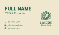 Green Birdhouse Monoline Business Card Image Preview