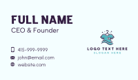 T-Shirt Laundry Cleaning Business Card Image Preview