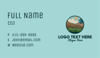 Rustic Outdoor Landscape Business Card Image Preview