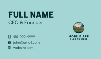 Rustic Outdoor Landscape Business Card Image Preview