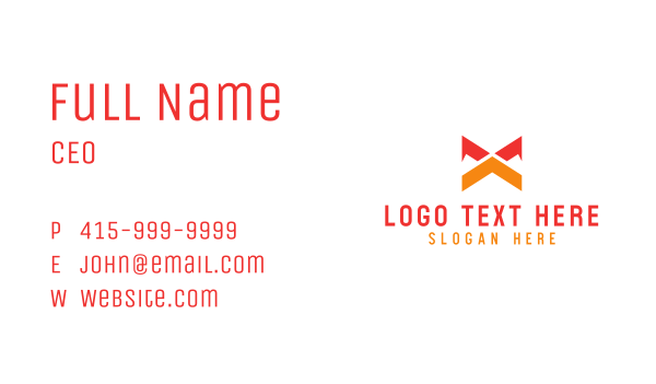 Gaming X Business Card Design Image Preview