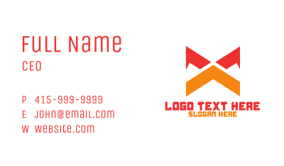 Gaming X Business Card