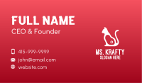 Cat Food Health Business Card Image Preview