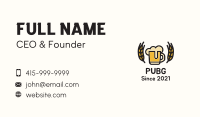 Craft Beer Bar Business Card Image Preview