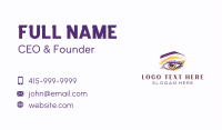 Beautician Eyelash Extension Business Card Image Preview
