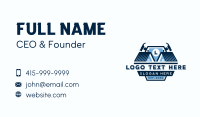 Hammer Renovation Contractor Business Card Design