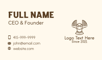 Brown Owl Zoo Business Card Image Preview
