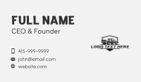 Pickup Truck Transportation  Business Card Preview