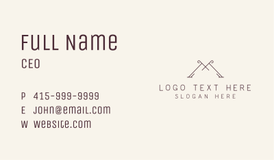 Minimalist Letter M Business Card Image Preview