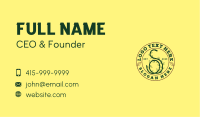 Garden Hose Leaves Business Card Image Preview
