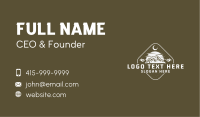 Mountain Hiking Badge Business Card Image Preview