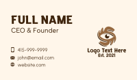 Indigenous Eye Symbol Business Card Image Preview