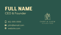 Nature House Plant  Business Card Image Preview