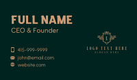 Luxury Royalty Wings Business Card Design
