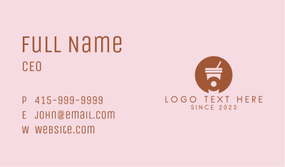Donut Coffee Shop  Business Card Image Preview