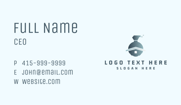 Home Cleaning Spray Business Card Design Image Preview