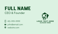 Green House Facade Business Card Image Preview